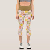 Leggings Capri HOGWARTS™ QUIDDITCH™ Team Checker Pattern (Recto)