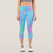 Leggings Capri Holographic Pastel Dream (Recto)