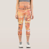 Leggings Capri Hommes fantaisistes sur échafaudage (Recto)