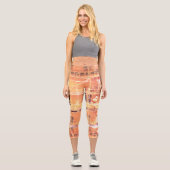 Leggings Capri Hommes fantaisistes sur échafaudage (Recto)