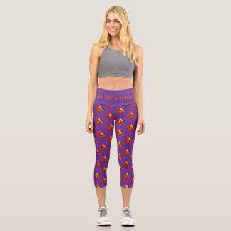 Leggings Capri Honey Bee Good - Bee With Attitude Case