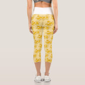 Leggings Capri Honey Bee Printable (Verso)