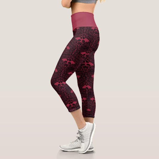 Leggings Capri HOUSE of the Dragon | Dragon Filigree (Gauche)