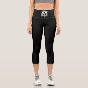 Leggings Capri Ici pour les Shenanigans Irlandais Irlande St. Pat