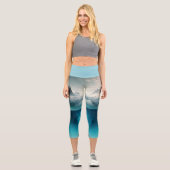 Leggings Capri Icy Mountain View (Recto)