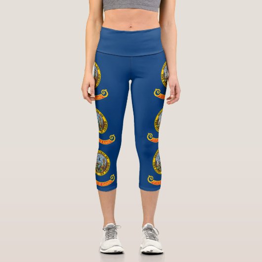 Leggings Capri Idaho State Flag (Recto)