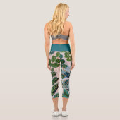 Leggings Capri Île botanique (Verso)
