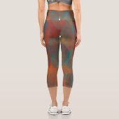 Leggings Capri Illusion sud-ouest (Verso)