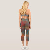 Leggings Capri Illusion sud-ouest (Verso)