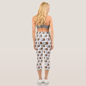 Leggings Capri Illustration de Bento (Verso)