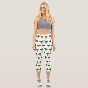 Leggings Capri Illustration de Broccoli