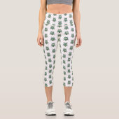 Leggings Capri Illustration de bug Picasso (Recto)