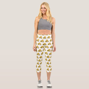 Leggings Capri Illustration de citron