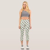 Leggings Capri Illustration de combre (Recto)