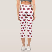 Leggings Capri Illustration de dessin animé Shallot (Verso)