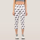 Leggings Capri Illustration de dessin sur l'orignal (Recto)