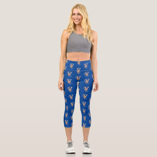 Leggings Capri Illustration de jerboa aux longues oreilles