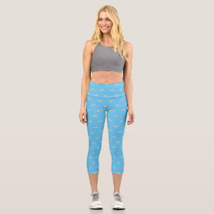 Leggings Capri Illustration de jet privé