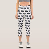 Leggings Capri Illustration de la caméra (Recto)