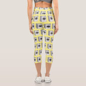 Leggings Capri Illustration de la machine à laver (Verso)