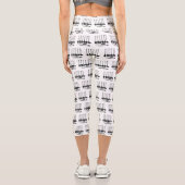 Leggings Capri Illustration de l'ustensile de cuisine (Verso)