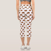 Leggings Capri Illustration de micro-voiture (Verso)