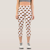 Leggings Capri Illustration de micro-voiture (Recto)