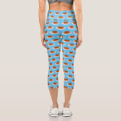 Leggings Capri Illustration de Spaghetti (Verso)