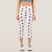 Leggings Capri Illustration de Tarantula (Recto)
