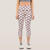 Leggings Capri Illustration du bus (Recto)