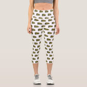 Leggings Capri Illustration du chariot Mata (Recto)