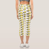 Leggings Capri Illustration du fourgonnette de livraison (Verso)