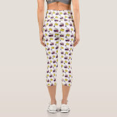 Leggings Capri Illustration du mixer (Verso)