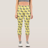 Leggings Capri Illustration du processeur et du mixeur alimentair (Recto)