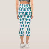Leggings Capri Illustration du ventilateur (Verso)