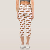 Leggings Capri Illustration d'un bateau à roues (Verso)