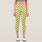 Leggings Capri Illustration d'une voiture de police (Recto)