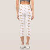 Leggings Capri Illustration Weedy seadragon (Verso)