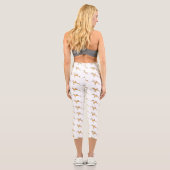 Leggings Capri Illustration Weedy seadragon (Verso)