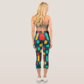 Leggings Capri Illustrator Birds (Verso)