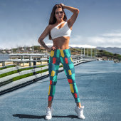 Leggings Capri Illustrator Birds