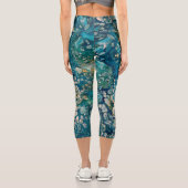 Leggings Capri Imaginaire Abstrait sous-marin (Verso)
