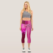Leggings Capri Imaginaire Fuchsia, violet (Recto)