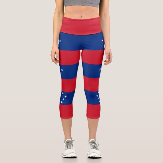 Leggings Capri Indicateur Samoa (Recto)