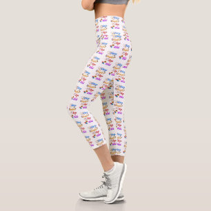 Leggings Capri Infirmière Inspire Amour Guéris Med Thérapeute