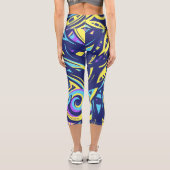 Leggings Capri Into the Vortex (Verso)