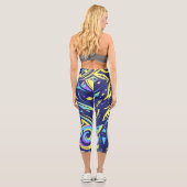 Leggings Capri Into the Vortex (Verso)