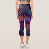 Leggings Capri Iridescence structurelle (Verso)