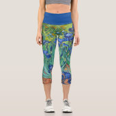 Leggings Capri Irises par Van Gogh   (Recto)