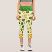 Leggings Capri Irish Fun 3D Whimsey (Recto)
